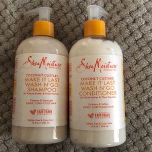 Shea Moisture Shampoo and Conditioner